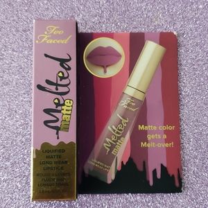 3/$25 New Mini Too Faced melted matte liquid lip